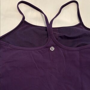 Lululemon Flow Y Purple Tank Top